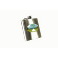 6 Ounce Stainless Steel Flask
